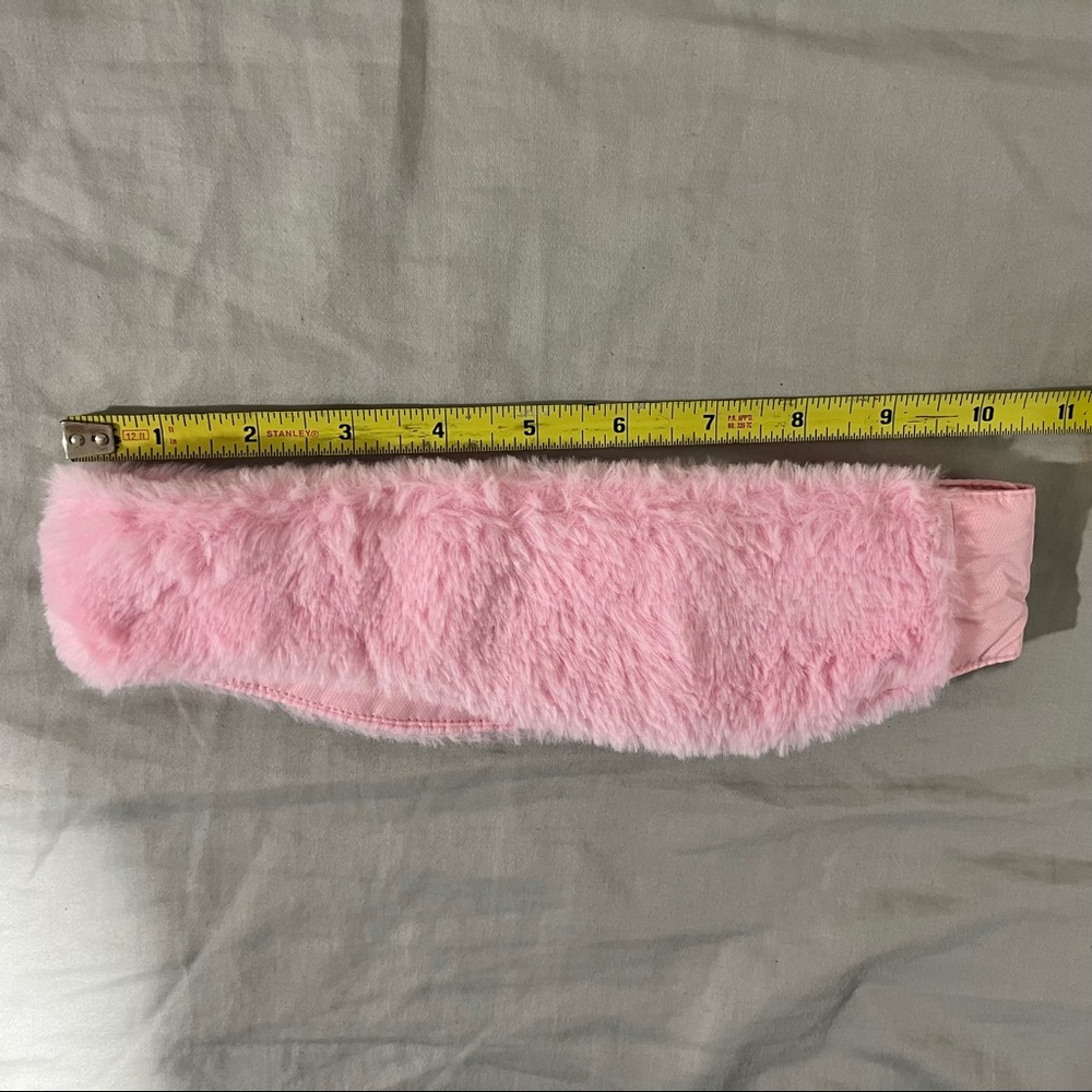 Toddler Girl Pink Fluffy Ski Headband